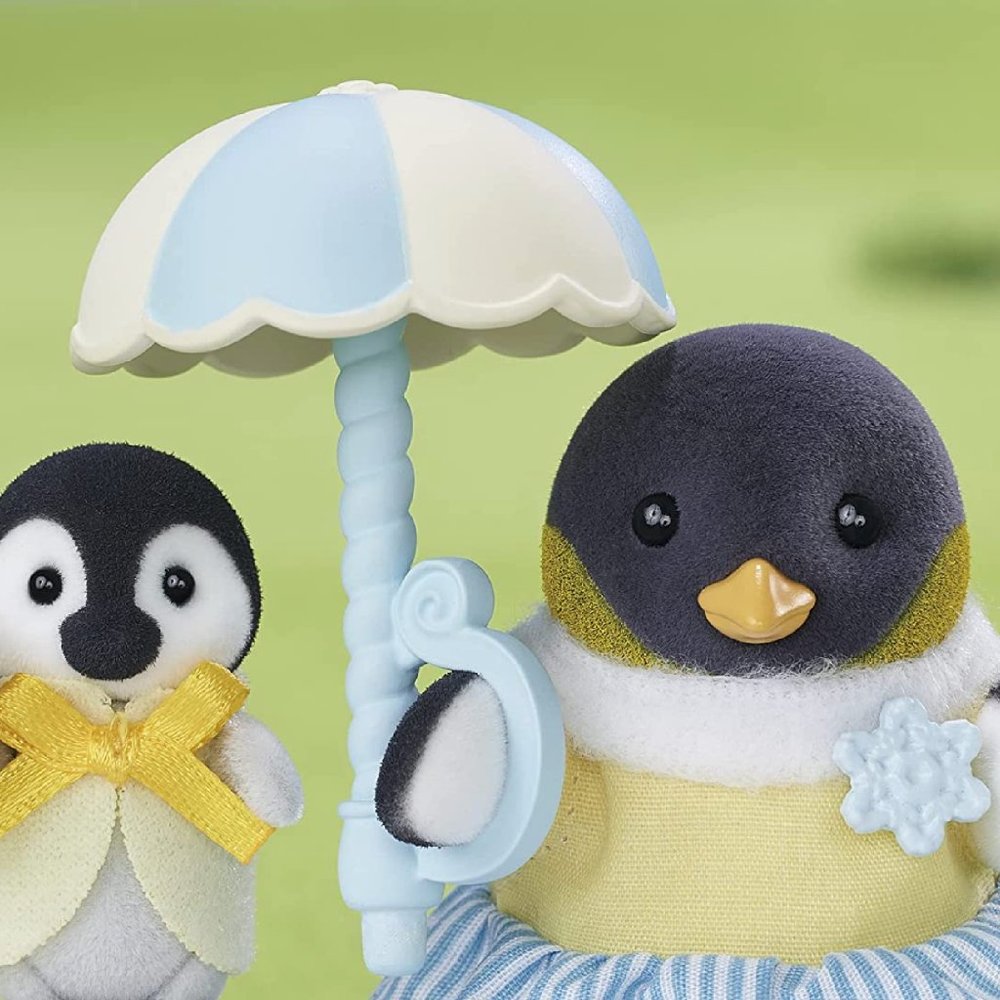 Calico Critters PENGUIN Family Ice Cream Cart Sylvanian Families From Japan FS45 - Picture 8 of 10